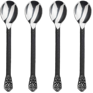 Nouveau Style Vaisselle Couverts Couverts Argenterie Service Alimentaire Couverts Peint À La Main Poignée Personnalisé Cuillère Fourchette Table À Manger - Product Image 5