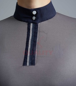 Camiseta de Equitación para Mujer, Tejido Elástico, Absorbente de Humedad, Elegante, Atlética, Transpirable, de Alto Rendimiento - Product Image 3