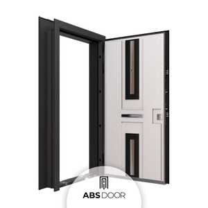 ABSDOOR HYPNOS Porte intérieure en acier moderne personnalisable, design élégant, durable, résistance à la corrosion, entrée directe, appartements - Product Image 2