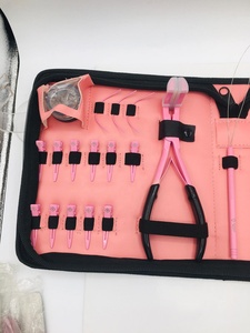 HOOPER COMPANY Kit de Herramientas Comerciales de Acero Inoxidable de Última Tendencia para Extensiones de Cabello, con Bolsa, Alicates, Cinta, Mink Loop, Tijeras y Peine, Sostenible - Product Image 6