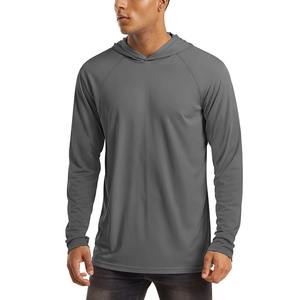 Sweat à capuche Performance en microfibre à manches longues pour hommes Taille XL Polyester respirant Ensembles de styles de vêtements de pêche en vrac fournis - Product Image 3