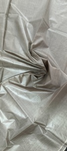 Tela de Seda Tussah Teñida y Tejida de 70 g/m², Hecha a Medida, para Vestidos de Niña, Diseño de Bufanda, Material Texturizado Suave y Transpirable - Product Image 3