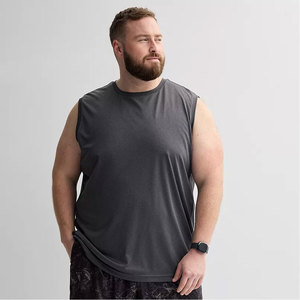 Débardeur de sport respirant pour homme, séchage rapide, en polyester, pour musculation, athlétisme et course à pied - Product Image 2