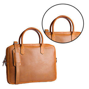 Maletín de cuero genuino 2024 para ordenador portátil, venta al por mayor, bolsas de cuero de impresión de alta calidad para ordenador portátil a precio barato - Product Image 6