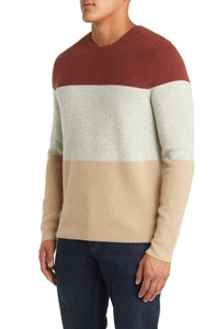 Pull en coton à manches longues pour homme, décontracté, uni, personnalisé, tricoté, pull d'hiver pour homme - Product Image 4