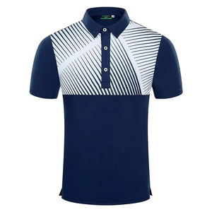 Camisetas de algodón y poliéster para hombre, Polo liso, camisetas con logotipo personalizado, Polo de microfibra impreso para hombre - Product Image 5