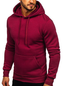 Nouveau 2023 vente en gros meilleure qualité plaine décontracté hommes Slim Fit sweats à capuche Street Wear pull conception hommes sweats à capuche avec 100% polyester - Product Image 4
