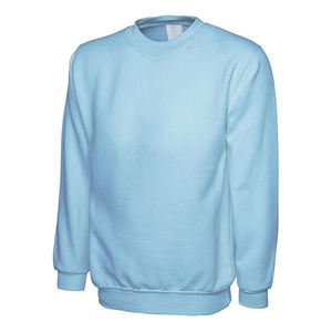 180ct Zip Solid Mens Hoodies and Sweatshirts Offre Spéciale Unisexe Sublimation 100% Cotton Classic Plain Dyed Crewneck Sweatshirt - Product Image 6