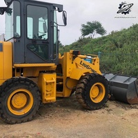 Gebrauchter Liugong 818C Radlader 1,8 Tonnen Kleiner Frontlader mit Luochai-Motor Baumaschine für Landwirtschaft und Enge Arbeitsplätze
