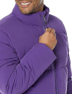 Chaqueta acolchada de secado rápido impermeable ligera y empaquetada personalizada para hombre, última temporada de invierno, cierre de cremallera, soporte vaquero con capucha, nuevo - Product Image 4