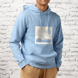 ออกแบบโลโก้ของคุณเอง เสื้อฮู้ดขนแกะสำหรับผู้ชายฤดูหนาว เป็นมิตรกับสิ่งแวดล้อม - MOQ ต่ำ ขนาดสั่งทำได้ คุณภาพสูง ขายดีที่สุด ไซส์พลัส - Product Image 4