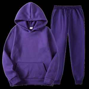 Conjunto Deportivo Informal con Capucha Estampado de Moda Personalizado de Primera Calidad, Conjuntos Deportivos Transpirables Personalizados al por Mayor - Product Image 5