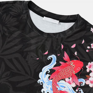 เสื้อยืดซับลิเมชันสำหรับผู้ชายสวมใส่สบายออกแบบโลโก้ของคุณเอง - Product Image 3