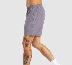 Shorts de sport d'été à impression personnalisée pour hommes pour les entraînements de gymnastique Shorts de fitness athlétiques tissés Front Running Workout Activewear Pockets - Product Image 6