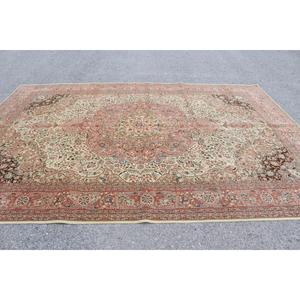 พรมวินเทจขนาดใหญ่พิเศษ 8x11.5 ฟุต (245x352 ซม.) พรมสีแดงแบบไล่เฉดสไตล์ตุรกี - Product Image 3