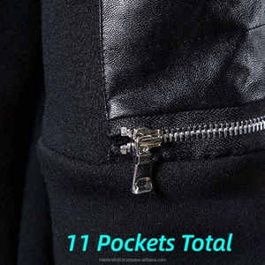 Conjunto Deportivo de Dos Piezas para Hombre, Talla Grande, Lavado Ácido, con Capucha, Poliéster, Resistente al Viento, Impermeable, Ecológico y Reversible - Product Image 5