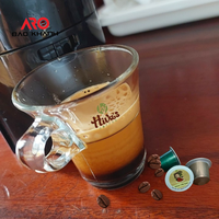 Café Hiva pour capsules de café compatibles, torréfaction italienne, haute qualité, 100% Arabica, OEM, 5,7g, prêt à l'exportation, directement du Vietnam