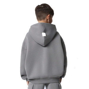 Custom Long Sleeve Children Tracksuits 100% Cotton Pullover Hoodie Tracksuits Children Tracksuits 2 Pcs Sets - Product Image 2