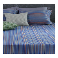 Nouvel ensemble de draps de lit fantaisie avec logo personnalisé 100% coton biologique 200TC nombre de fils écologique pour un sommeil confortable prix raisonnables
