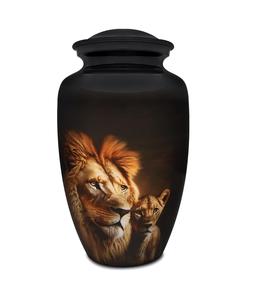 Fabricant d'urnes de crémation en métal faites à la main de conception antique pour des cendres humaines - Product Image 4