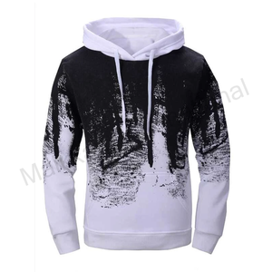 New Arrival Men Casual Hoodies High Quality Best Design Custom Logo Digital Waterproof Windproof Breathable Regular Fit Winter - Product Image 1