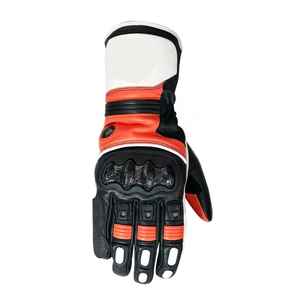Guantes de Carreras de Cinco Dedos Personalizados por el Fabricante, Transpirables, Resistentes al Desgaste, de Poliéster y Nailon, con Protección Antideslizante en la Palma, Unisex, para Motocicleta - Product Image 6