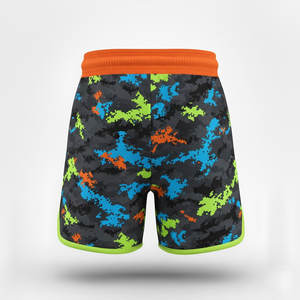 Shorts en mesh pour homme, sublimation, légers, double couche pour une durabilité et des performances optimales dans tous les sports - Product Image 2