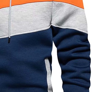 Sweat à capuche classique en coton lourd 100% imprimé et brodé pour l'hiver, plusieurs couleurs - Product Image 5