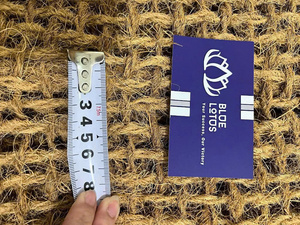 Premium Natural Coir Shade <b>Sail</b> Blue Lotus Outdoor Cooling Sun Protection Canopy <b>for</b> Balcony Patio Backyard Pergola <b>Garden</b> Use - Product Image 6