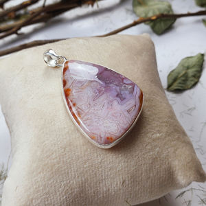 Colgante de Ágata Roja de Botsuana con Forma de Gema para la Fabricación de Joyas - Proveedor Mayorista - Product Image 5