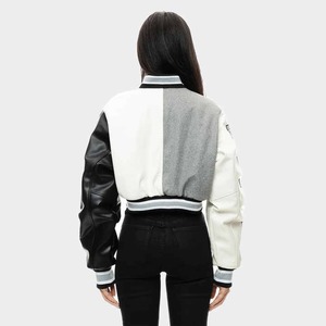 Chaquetas universitarias para mujer de alta calidad por encargo últimos diseños de moda elegantes al por mayor - Product Image 5