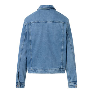 <b>Light</b> Weight Men's 100% Cotton Breathable Eco-Friendly Casual Jeans <b>Jacket</b> with Front Logo Comfortable & Easy Wear Winter <b>Jacket</b> - Product Image 2