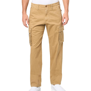 Pantalon cargo pour hommes personnalisé en sergé de coton multi-poches coupe ample décontracté Streetwear Baggy pantalon utilitaire en gros usine - Product Image 6