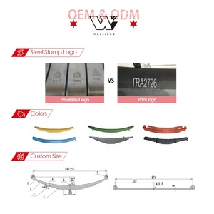 Traversa anteriore marca SHAN'GONG adatta per molla a balestra Volvo FM, FH, <span class=keywords><strong>Renault</strong></span> Kerax 3 foglie - Product Image 6