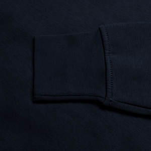 Sudadera con capucha unisex de lana polar de peso pesado personalizada color sólido 100% algodón cuello redondo sudadera acolchada Jersey de invierno logotipo personalizado - Product Image 5