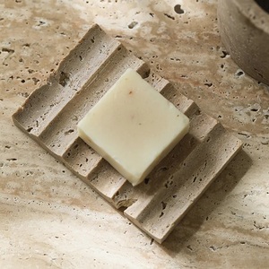 ถาดวางสบู่หินอ่อนดำราชสถานคุณภาพดี สำหรับโรงแรม ย่อยสลายได้ เป็นมิตรกับสิ่งแวดล้อม สวยงาม โดดเด่น ขายส่ง - Product Image 2