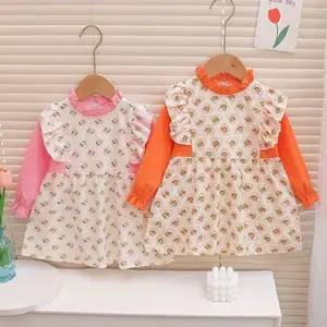 Großhandel Sommer neuer Stil Kleider für Mädchen 9 Monate-2 Jahre koreanischer Stil Vintage-Bekleidung Bestseller Produkt