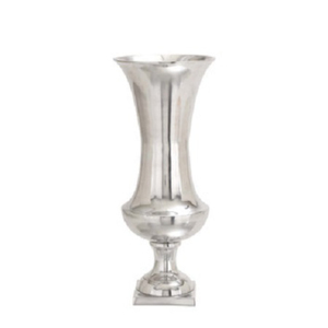 Vase à fleurs en fer côtier de couleur or avec un design classique parfait pour la décoration de la maison et la réception de mariage - Product Image 5