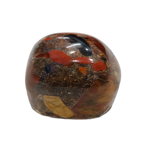 Super Quality Natural <b>Crystal</b> Agate Red Jasper Conglomerate Hand Gemstone Beautiful Freeform Shape Love Style New Look Engraving - Product Image 6