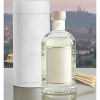 Flacon diffuseur en verre cylindrique vide de 50 ml, 250 ml, 500 ml, 1000 ml, emballage de luxe pour parfum d'intérieur avec bouchon à vis