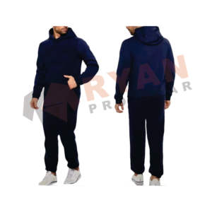 ชุดวอร์มแบบมีฮู้ดสำหรับฤดูหนาว ขายส่ง แบบยูนิเซ็กซ์ แขนยาวสองชิ้น คุณภาพสูง ไซส์ใหญ่ - Product Image 5