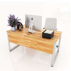 Patas de Escritorio Ejecutivas Minimalistas con Accesorio para Gabinete de 1600x800mm, Ensamblaje de Acero Entrelazado de 25x50mm - Product Image 4