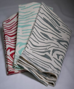 100% Organic Recycled Cotton Tea <b>Towel</b> Reusable Eco-Friendly Quick-Dry <b>Hanging</b> Striped Style Custom Printed Floral Logo for - Product Image 2