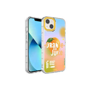 เคสซิลิโคนแข็งกันกระแทกระดับพรีเมียมสำหรับไอโฟน 13 โปรเคสป้องกันกล้องลายสีสันสดใส - Product Image 1