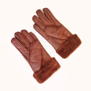 Gants en cuir personnalisés de haute qualité, respirants, décontractés, coupe-vent, compatibles écran tactile, unisexe, faible MOQ - Product Image 2