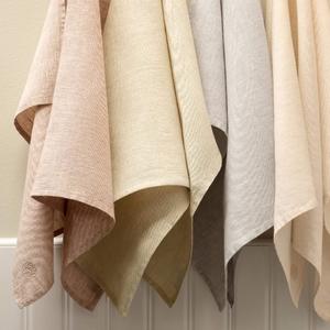 Serviette de thé en coton biologique réutilisable, écologique, couleur Pure, 100% lin, vente en gros, décoratif, cuisine, haute qualité, jetable - Product Image 5