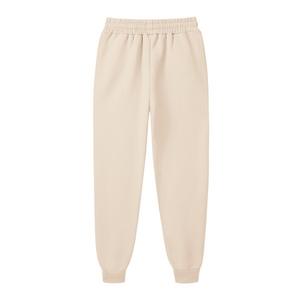 Venta al por mayor de pantalones de chándal de lana sólida para hombres con bolsillos ajustables Joggers de lona de peso pesado bordados en Pakistán - Product Image 2