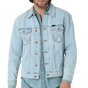 Veste en jean pour homme, service OEM, veste d'hiver, couleur unie, formelle, saison d'hiver, coupe-vent, en coton, veste en jean pour homme - Product Image 5
