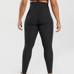 Venta al por mayor personalizado de alta calidad de algodón activo mujeres Leggings/Mujeres transpirable Leggings para gimnasio Fitness ropa deportiva - Product Image 3