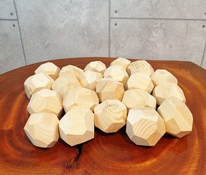 Vietnam jouets Montessori en bois roches empilables éducatifs pour les enfants Logo personnalisé disponible fabriqué à la main matériau sûr en vrac affaire - Product Image 2